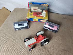 Toy Tractor and Collectible Toy Cars