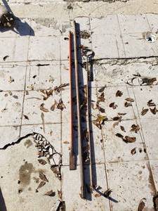 Ice Chisel and Iron Bar