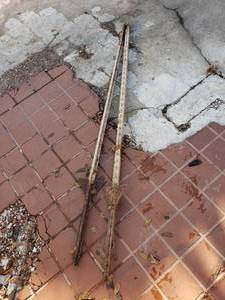 2 Fence Posts