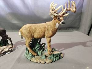 Buck and Moose Resin Figures