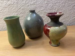 3 BudFlower Vases