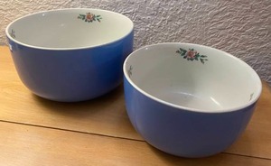 Halls Superior Quality Kitchenware Serving Bowls - Rose Parade