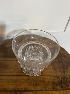lot 49 image: Glass Dish on Pedestal