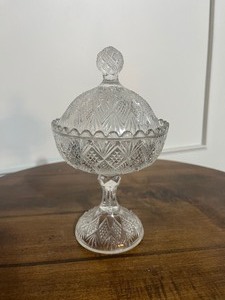 lot 53 image: Pressed Glass Small Candy Dish