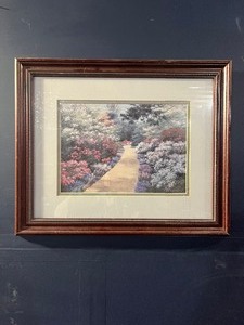 lot 28 image: Vintage Prints of Floral Scenes