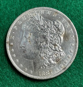 1881 O Morgan Sliver Dollar