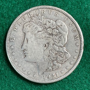 1921 S Morgan Sliver Dollar
