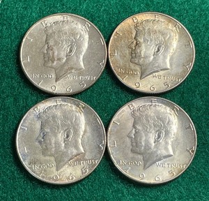 Sliver Kennedy Half Dollars