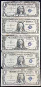 $1.00 Sliver Certificates