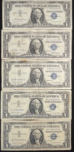 $1.00 Sliver Certificates