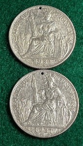 French Indochina Sliver Coin.