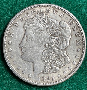 1921 S Morgan Sliver Dollar