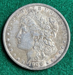 1900 P Morgan Sliver Dollar