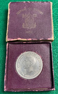 1951 Festival of  Britain Coin