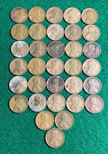1909 Lincoln Wheat Penny & Other Pennies