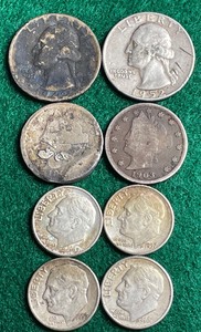 Sliver Quarters & Dimes