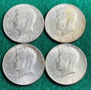 Sliver Kennedy Half Dollars