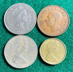 New Zealand & Australian Coins