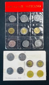 Coins From The Vatican & Italy