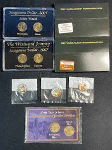 Assorted Sacagawea Dollar Coins