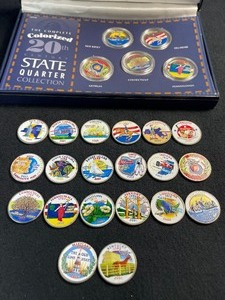 25 Colorized US Quarters