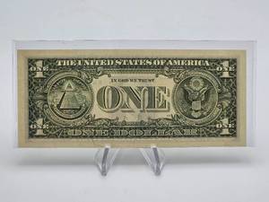 Fancy Serial Repeater $1 Bill