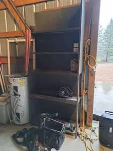 lot 166 image: 5-tier Metal Shelving Unit