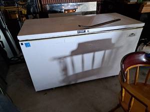lot 250 image: Artic Air Commercial Rolling Chest Freezer