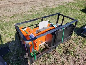 lot 144 image: 2022 TMG Industrial TMG-HB700 1600-2500-PS 4 To 7 Ton QC Hydraulic Breaker Attachment (New, Never Used )