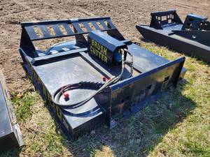 lot 147 image: 2021 Mower King SSPC 354-kg 1800mm Skid Steer Brush Cutter Attachment