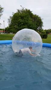 lot 150A image: 5 Zorb Ball Inflatable Human Hamster Ball