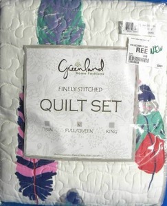 Brand New Lush Decor Nesco Stripe 3-Pc. Quilt Set - Queen ((Original MSRP 159.99))