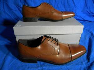 Brand New Kenneth Cole Unlisted Lesson Plan Cognac Size 11.5