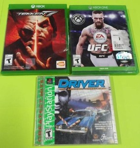 Video Game Lot (2 Xbox Games  Playstation Game)