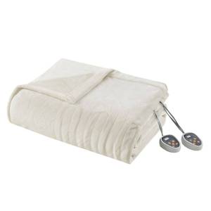 Looks New - Tested and Working Beautyrest Heated Plush Blanket - King  ((Original MSRP $269.99))   WHAT COLOR IS IT