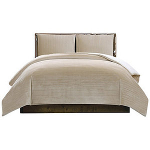 Brand New Christian Siriano Crinkle Velvet 3-Pc. Duvet Cover Set - FullQueen ((Original MSRP $64.99))