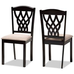 Brand New Baxton Studio Delilah 2-Pc. Dining Chair Set ((Original MSRP $114.99))
