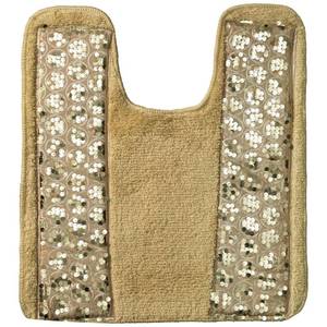 Brand New Sinatra Bath Contour Rug - Gold