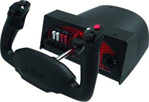 Brand New Honeycomb Aeronautical Alpha Flight Controls Yoke and Switch Panel ((Original MSRP $362.99))