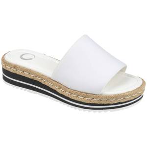 Brand New Journee Collection Womens Comfort Foam Rosey Wedge Slide Size 10 ((Original MSRP $59.99))