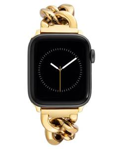 Anne Klein Goldtone Stainless Steel Bracelet for 42mm, 44mm and 45mm Apple Watches  2 Flawless Silk Masks