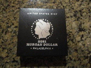 2021-P 100th Anniversary Morgan Silver Dollar in OGP - Sold Out at the US Mint, Highly Collectable