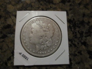 1880-P (Philadelphia Mint) Morgan Silver Dollar