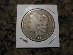 1887-P (Philadelphia Mint) Morgan Silver Dollar