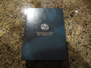 1997 US Botanical Garden Prestige Set 1oz Silver Commemorative wComplet Proof Set in Original Government Packaging