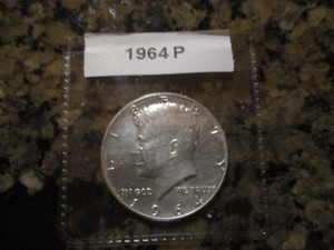 1964-P Kennedy 90% Silver Half Dollar