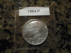 1964-P Kennedy 90% Silver Half Dollar