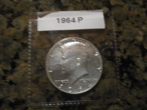 1964-P Kennedy 90% Silver Half Dollar