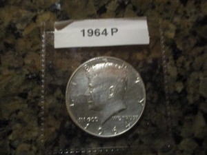 1964-P Kennedy 90% Silver Half Dollar