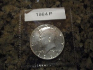 1964-P Kennedy 90% Silver Half Dollar